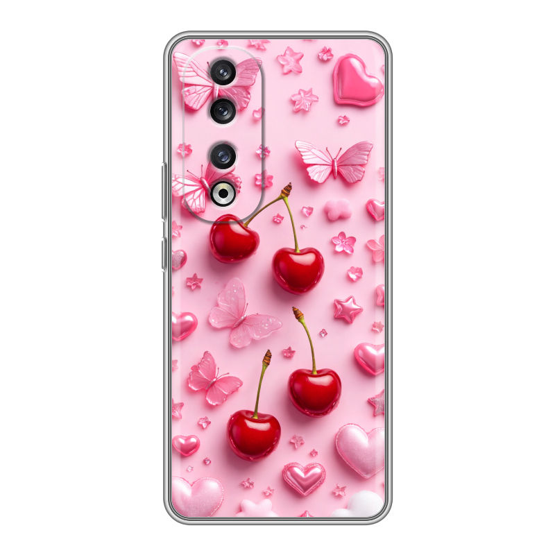 Силиконовый чехол на Huawei Honor 90 Pro с принтом для девочек Силиконовый чехол на Huawei Honor 90 Pro с принтом для девочек