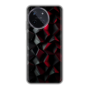 Силиконовый чехол на Realme 11 с принтом Абстракция