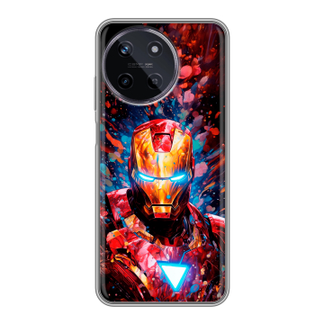 Силиконовый чехол на Realme 11 с принтом Железный человек Ironman