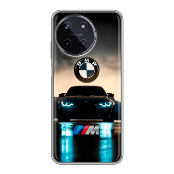 Силиконовый чехол на Realme 11 с принтом БМВ BMW Силиконовый чехол на Realme 11 с принтом БМВ BMW