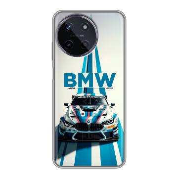 Силиконовый чехол на Realme 11 с принтом БМВ BMW