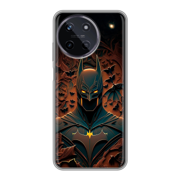 Силиконовый чехол на Realme 11 с принтом Batman Бэтмен Силиконовый чехол на Realme 11 с принтом Batman Бэтмен