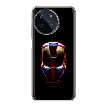 Силиконовый чехол на Realme 11 с принтом IronMan Железный человек