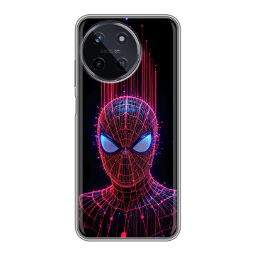 Силиконовый чехол на Realme 11 с принтом Spiderman Человек паук
