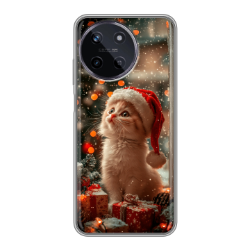 Силиконовый чехол на Realme 11 с принтом Новый год Силиконовый чехол на Realme 11 с принтом Новый год