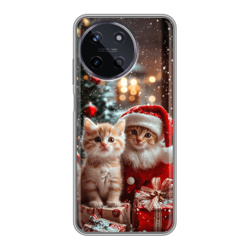 Силиконовый чехол на Realme 11 с принтом Новый год Силиконовый чехол на Realme 11 с принтом Новый год