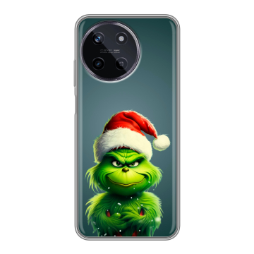 Силиконовый чехол на Realme 11 с принтом Новый год Силиконовый чехол на Realme 11 с принтом Новый год