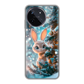 Силиконовый чехол на Realme 11 с принтом Новый год Силиконовый чехол на Realme 11 с принтом Новый год