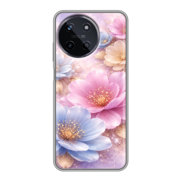 Силиконовый чехол на Realme 11 с принтом женский