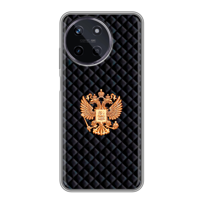Силиконовый чехол на Realme 11 с принтом Герб России принт Силиконовый чехол на Realme 11 с принтом Герб России принт