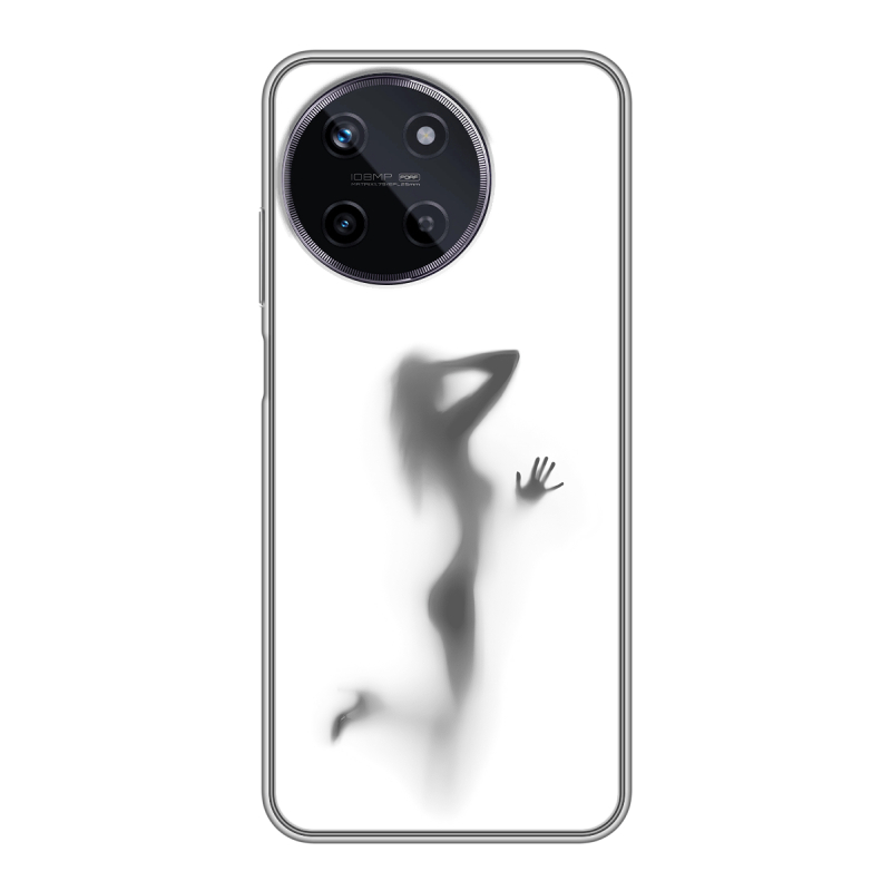 Силиконовый чехол на Realme 11 с принтом Силуэт Силиконовый чехол на Realme 11 с принтом Силуэт