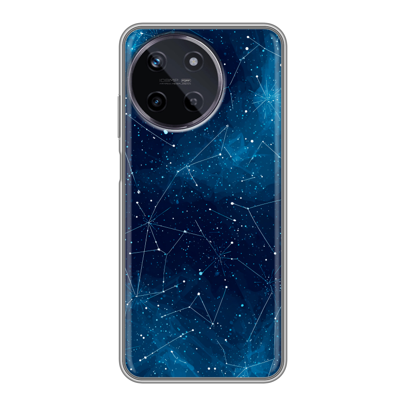 Силиконовый чехол на Realme 11 с принтом Космос звезды Силиконовый чехол на Realme 11 с принтом Космос звезды