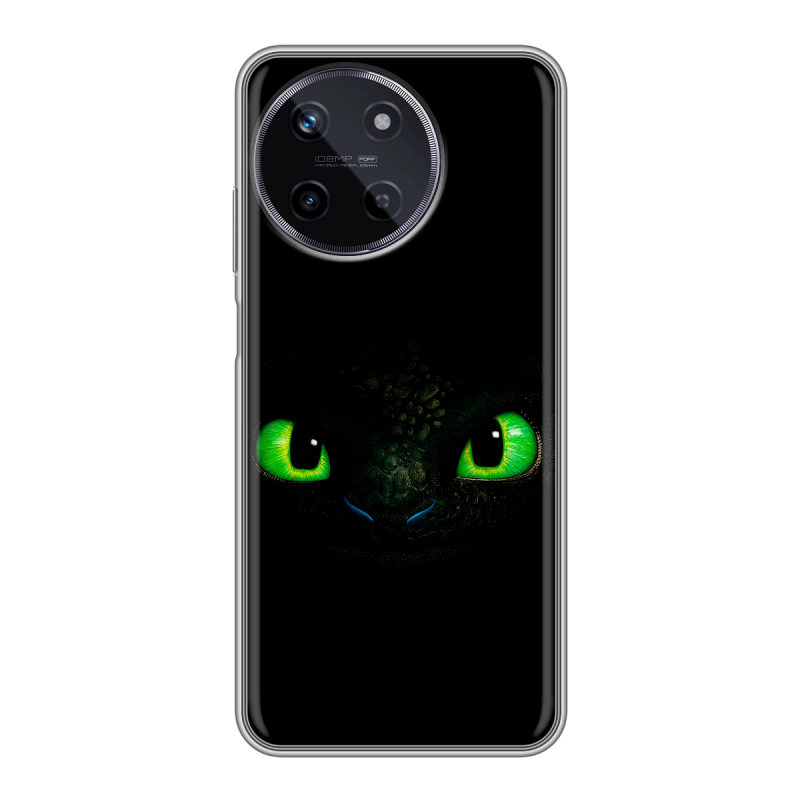 Силиконовый чехол на Realme 11 с принтом Как приручить дракона Силиконовый чехол на Realme 11 с принтом Как приручить дракона