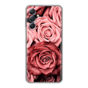 Силиконовый чехол на Samsung Galaxy M54 с принтом Цветы розы