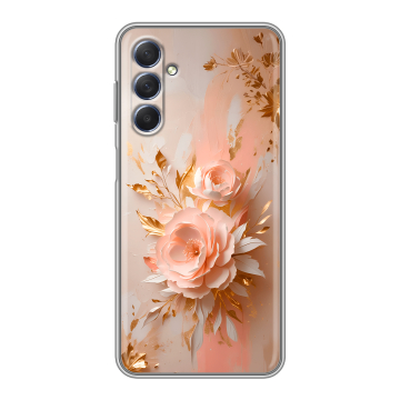 Силиконовый чехол на Samsung Galaxy M54 с принтом женский Силиконовый чехол на Samsung Galaxy M54 с принтом женский