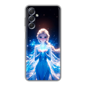 Силиконовый чехол на Samsung Galaxy M54 с принтом Холодное сердце Frozen Силиконовый чехол на Samsung Galaxy M54 с принтом Холодное сердце Frozen