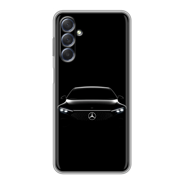 Силиконовый чехол на Samsung Galaxy M54 с принтом Mercedes Мерседес Силиконовый чехол на Samsung Galaxy M54 с принтом Mercedes Мерседес