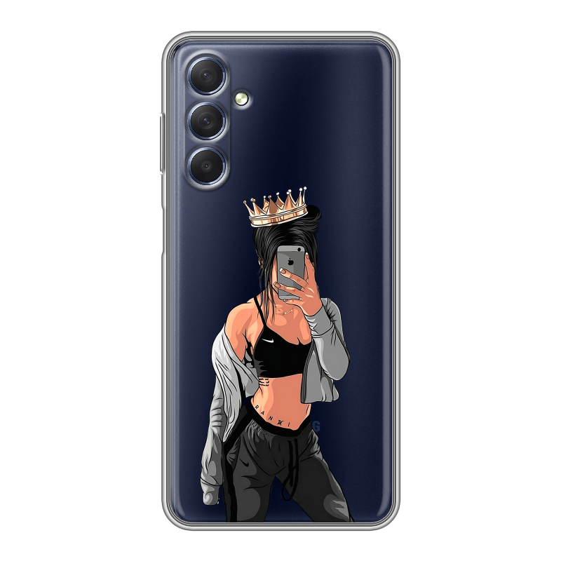 Силиконовый чехол на Samsung Galaxy M54 с принтом Женские принты Силиконовый чехол на Samsung Galaxy M54 с принтом Женские принты