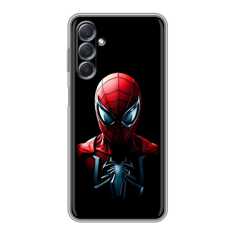 Силиконовый чехол на Samsung Galaxy M54 с принтом Spiderman Человек паук Силиконовый чехол на Samsung Galaxy M54 с принтом Spiderman Человек паук