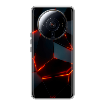 Силиконовый чехол на Xiaomi 12S Ultra с принтом Яркие абстракции Силиконовый чехол на Xiaomi 12S Ultra с принтом Яркие абстракции