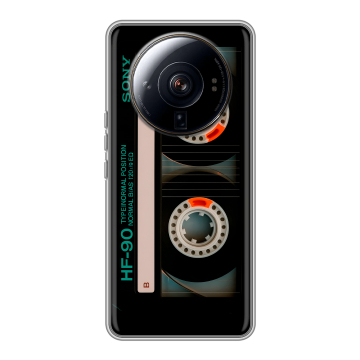Силиконовый чехол на Xiaomi 12S Ultra с принтом Кассета