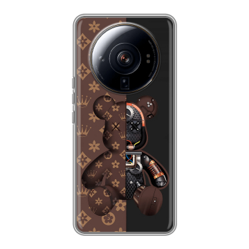 Силиконовый чехол на Xiaomi 12S Ultra с принтом Луи робот