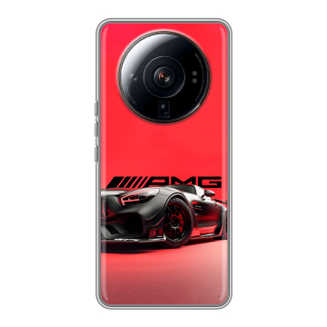 Силиконовый чехол на Xiaomi 12S Ultra с принтом Мерседес Mercedes AMG Силиконовый чехол на Xiaomi 12S Ultra с принтом Мерседес Mercedes AMG