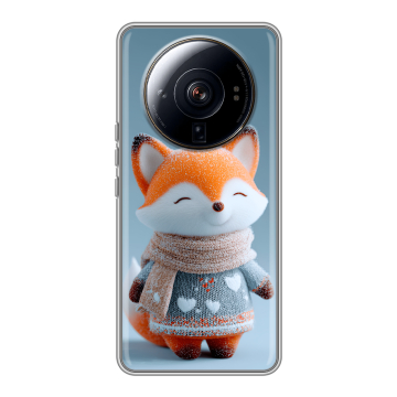 Силиконовый чехол на Xiaomi 12S Ultra с принтом Лиса Силиконовый чехол на Xiaomi 12S Ultra с принтом Лиса