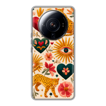 Силиконовый чехол на Xiaomi 12S Ultra с принтом Модный принт Силиконовый чехол на Xiaomi 12S Ultra с принтом Модный принт