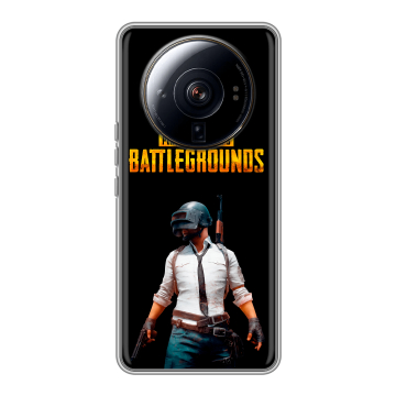 Силиконовый чехол на Xiaomi 12S Ultra с принтом PUGB ПАГБ