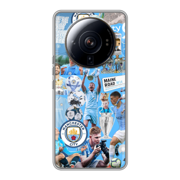 Силиконовый чехол на Xiaomi 12S Ultra с принтом Man City Манчестер Сити Силиконовый чехол на Xiaomi 12S Ultra с принтом Man City Манчестер Сити
