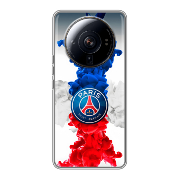 Силиконовый чехол на Xiaomi 12S Ultra с принтом PSG ПСЖ Силиконовый чехол на Xiaomi 12S Ultra с принтом PSG ПСЖ