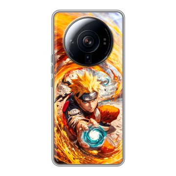 Силиконовый чехол на Xiaomi 12S Ultra с принтом Аниме Наруто Naruto