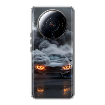 Силиконовый чехол на Xiaomi 12S Ultra с принтом BMW БМВ Силиконовый чехол на Xiaomi 12S Ultra с принтом BMW БМВ