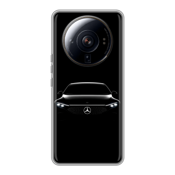Силиконовый чехол на Xiaomi 12S Ultra с принтом Mercedes Мерседес