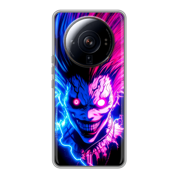 Силиконовый чехол на Xiaomi 12S Ultra с принтом Death note Тетрадь смерти Силиконовый чехол на Xiaomi 12S Ultra с принтом Death note Тетрадь смерти