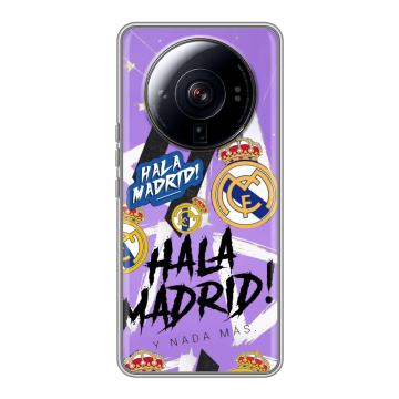 Силиконовый чехол на Xiaomi 12S Ultra с принтом Real Madrid Реал Мадрид