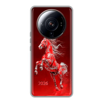 Силиконовый чехол на Xiaomi 12S Ultra с принтом Новый год Силиконовый чехол на Xiaomi 12S Ultra с принтом Новый год