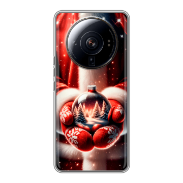 Силиконовый чехол на Xiaomi 12S Ultra с принтом Новый год Силиконовый чехол на Xiaomi 12S Ultra с принтом Новый год
