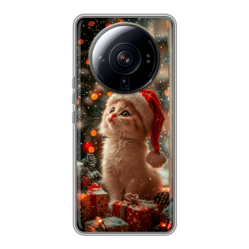 Силиконовый чехол на Xiaomi 12S Ultra с принтом Новый год Силиконовый чехол на Xiaomi 12S Ultra с принтом Новый год