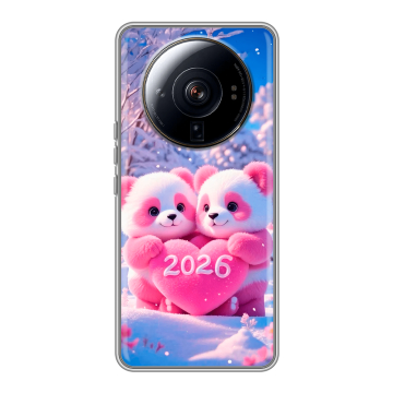 Силиконовый чехол на Xiaomi 12S Ultra с принтом Новый год Силиконовый чехол на Xiaomi 12S Ultra с принтом Новый год
