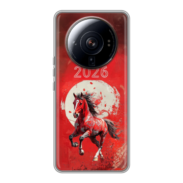 Силиконовый чехол на Xiaomi 12S Ultra с принтом Новый год Силиконовый чехол на Xiaomi 12S Ultra с принтом Новый год