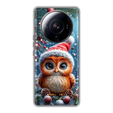 Силиконовый чехол на Xiaomi 12S Ultra с принтом Новый год Силиконовый чехол на Xiaomi 12S Ultra с принтом Новый год