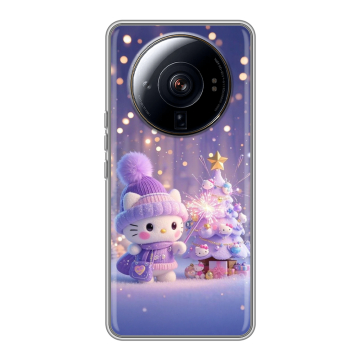 Силиконовый чехол на Xiaomi 12S Ultra с принтом Новый год Силиконовый чехол на Xiaomi 12S Ultra с принтом Новый год