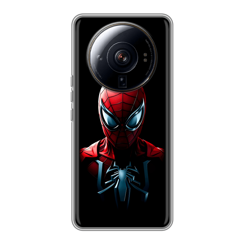 Силиконовый чехол на Xiaomi 12S Ultra с принтом Spiderman Человек паук Силиконовый чехол на Xiaomi 12S Ultra с принтом Spiderman Человек паук