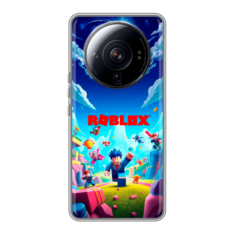 Силиконовый чехол на Xiaomi 12S Ultra с принтом Roblox Роблокс Силиконовый чехол на Xiaomi 12S Ultra с принтом Roblox Роблокс