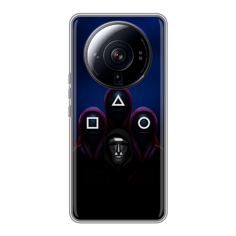 Силиконовый чехол на Xiaomi 12S Ultra с принтом Игра Кальмара Силиконовый чехол на Xiaomi 12S Ultra с принтом Игра Кальмара