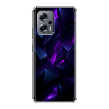 Силиконовый чехол на Xiaomi RedMi Note 12T Pro с принтом Абстракиция Силиконовый чехол на Xiaomi RedMi Note 12T Pro с принтом Абстракиция