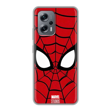 Силиконовый чехол на Xiaomi RedMi Note 12T Pro с принтом человек паук spiderman Силиконовый чехол на Xiaomi RedMi Note 12T Pro с принтом человек паук spiderman