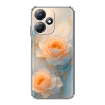 Силиконовый чехол на Infinix Hot 30 Play с принтом Женский